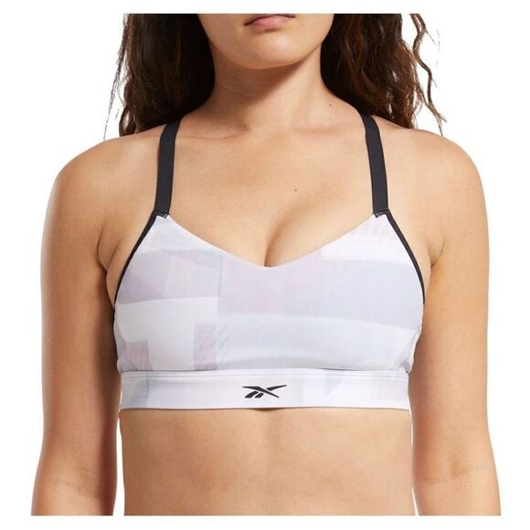 REEBOK Women’s MEDIUM Lux Strappy Sports Bra - Picture 5 of 11